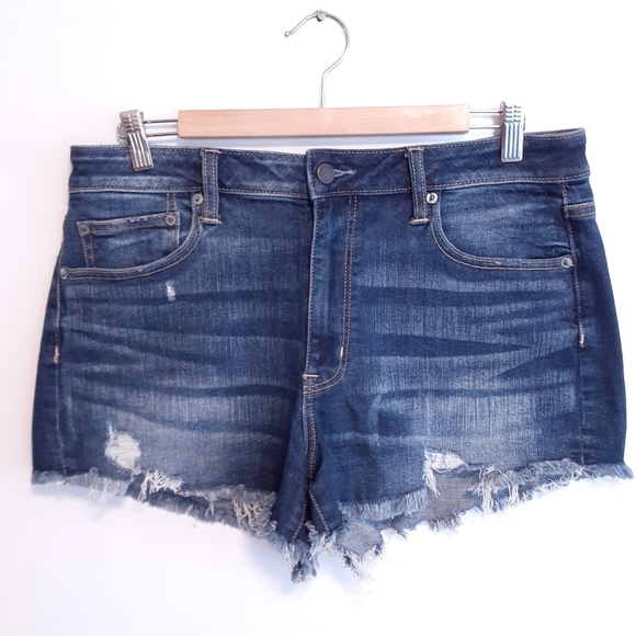 American Eagle Outfitters Pants - AMERICAN EAGLE HI RISE FESTIVAL SHORTS SZ 12